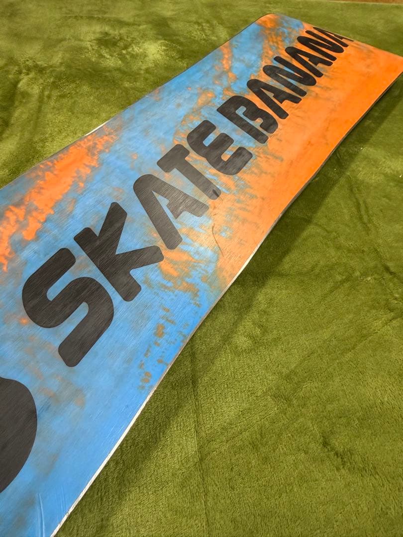 【美品】LIB TECH SKATE BANANA156/FLUX スノーボード
