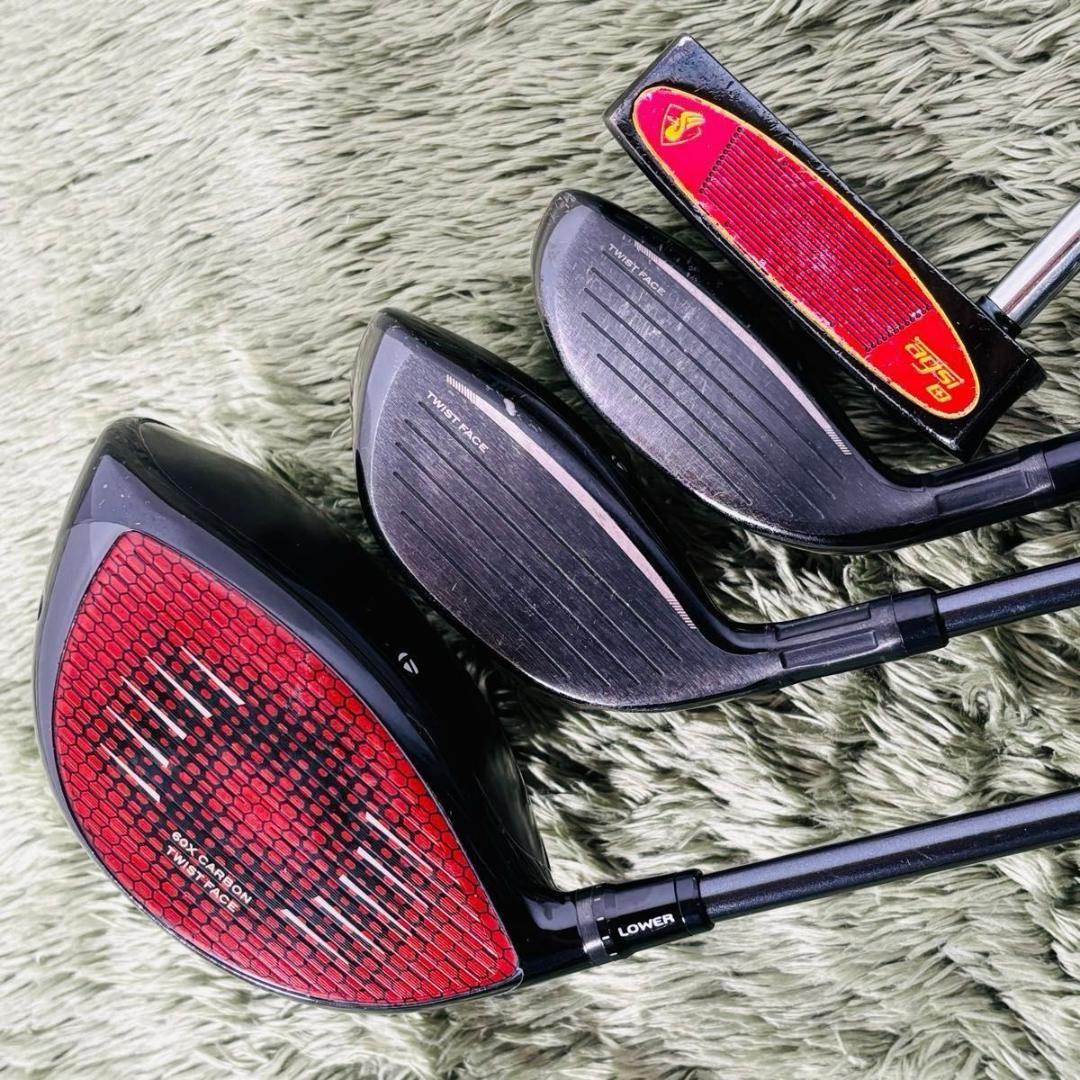 テーラーメイド ステルス 12本セット メンズゴルフ 初心者 入門 大人気モデル