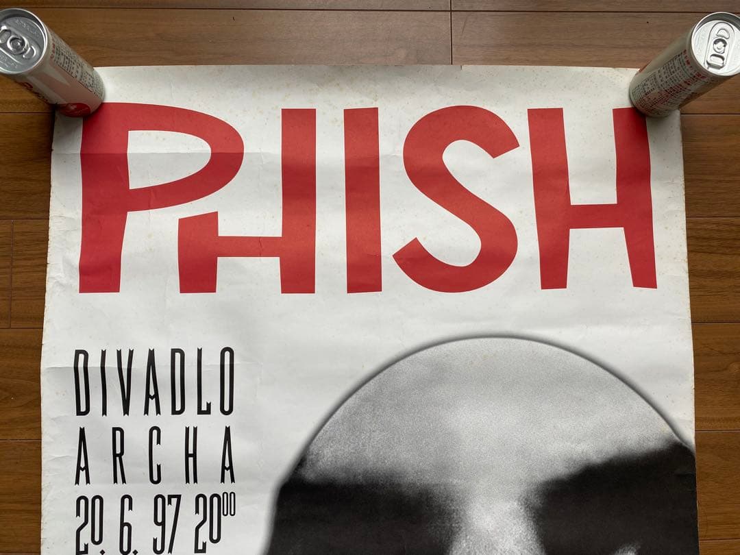 激レア！ヴィンテージ PHISH Billy Breathes ライブ・ポスター