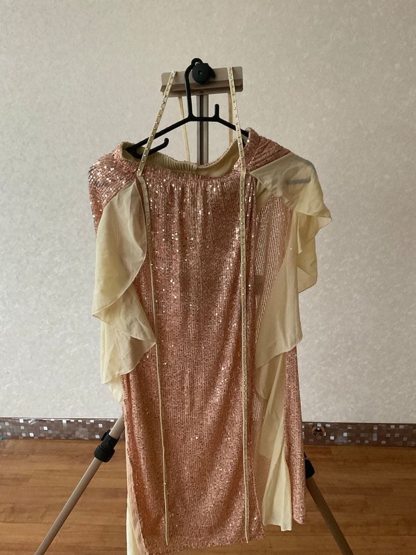 ベリーダンス セットアップ XXL ピンク