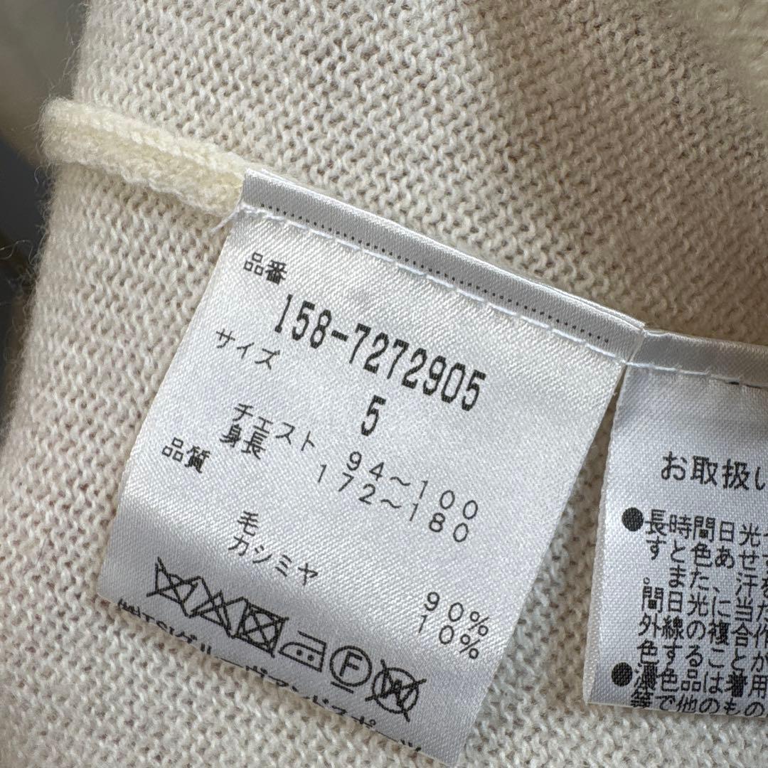 E 美品　masterbunny カシミヤ混　ニット　ゴルフウェア　ルコック