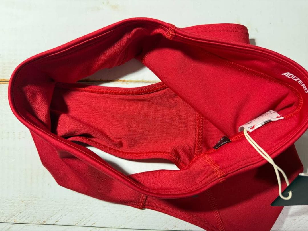 adidas Adizero 女性用 陸上 レーシングブルマ Red 海外XS