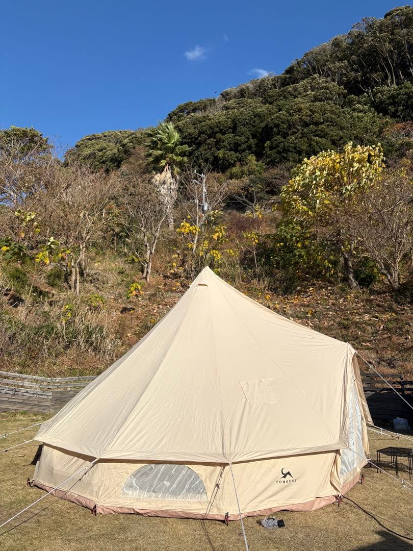 TOMOUNT ベルテント 5m TC ポリコットン キャンプテント