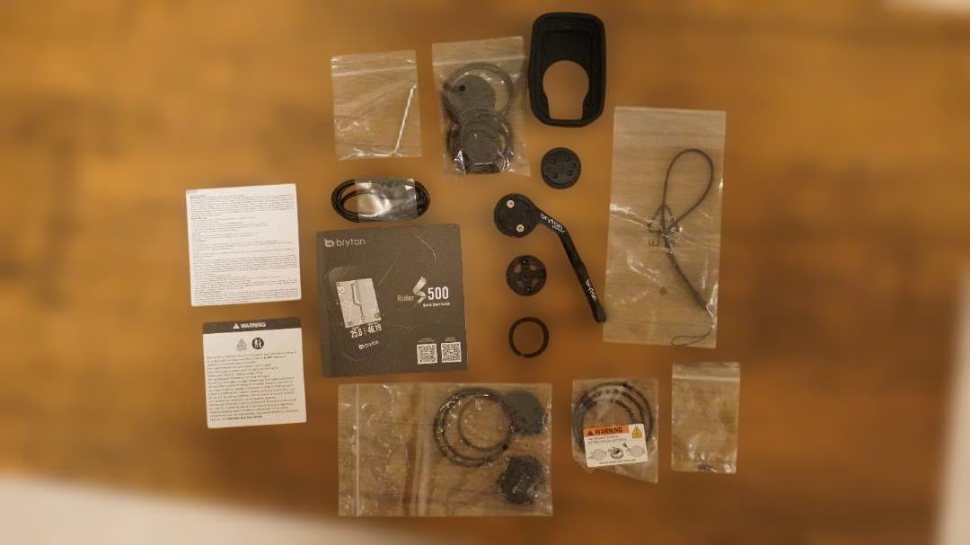 Bryton Rider S500 GPSサイクルコンピューター 付属品多数