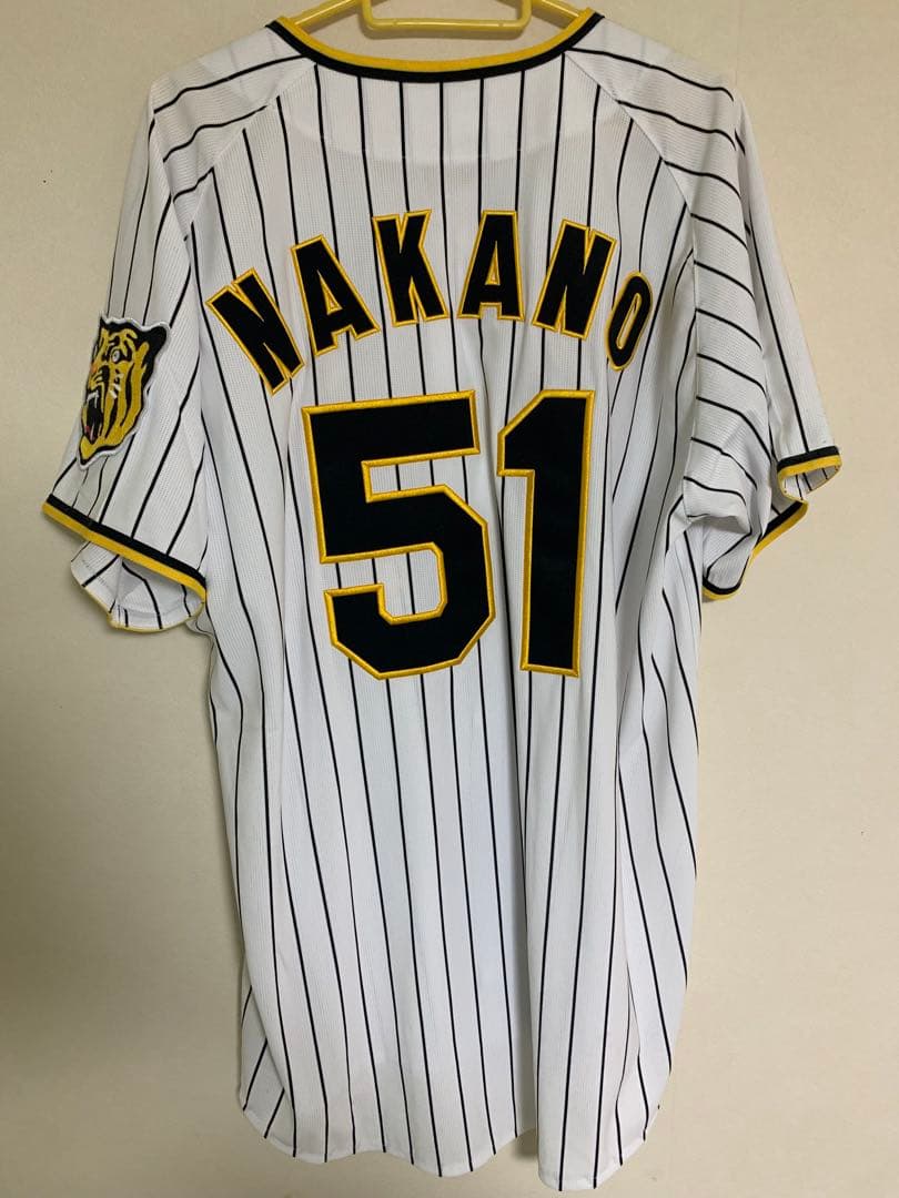 中野拓夢　阪神タイガース　公式レプリカユニフォーム　Oサイズ（XL相当）
