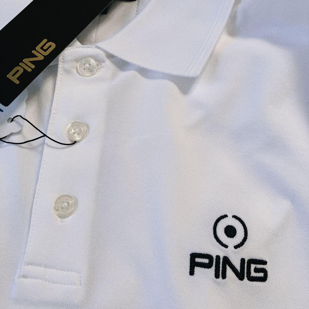 【新品LL】PING レイヤード ポロシャツ & インナー　セット　メンズ