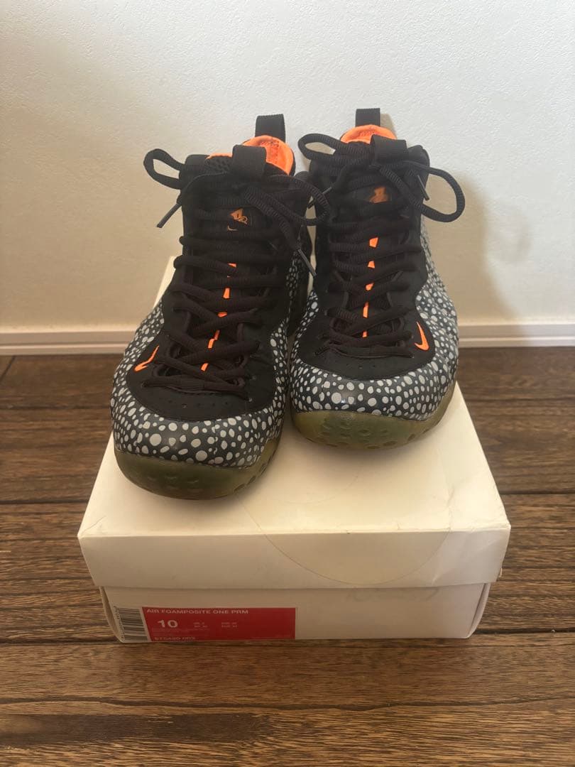 シューズ(男性用) NIKE AIR FOAM POSITE ONE PRM SAFARI
