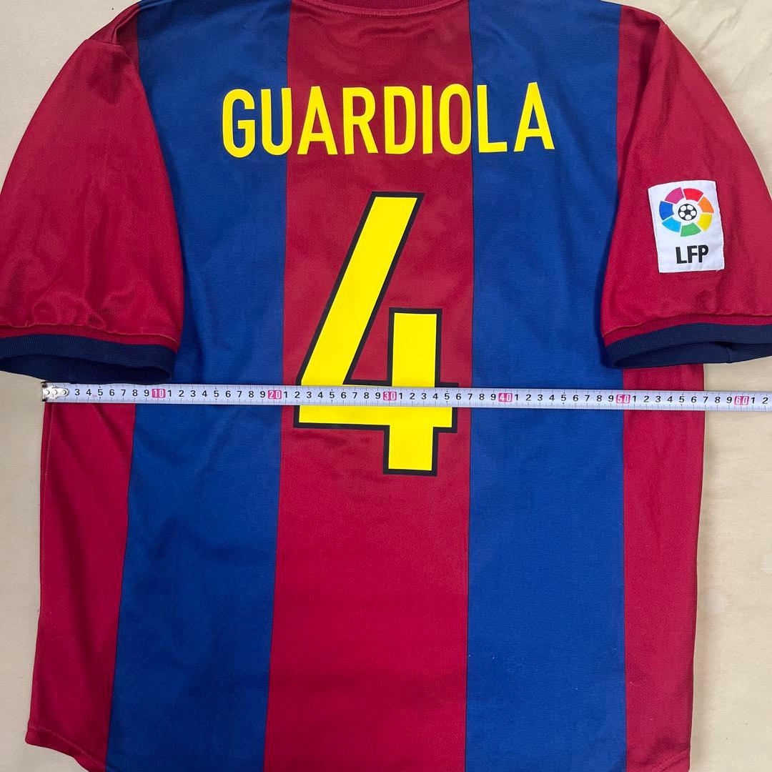 FCバルセロナ 1998-00 ホームユニフォーム グアルディオラ #4 正規品