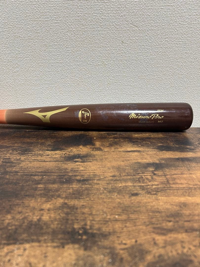 【実使用】読売ジャイアンツ 巨人 NPB MizunoPro 木製バット G5