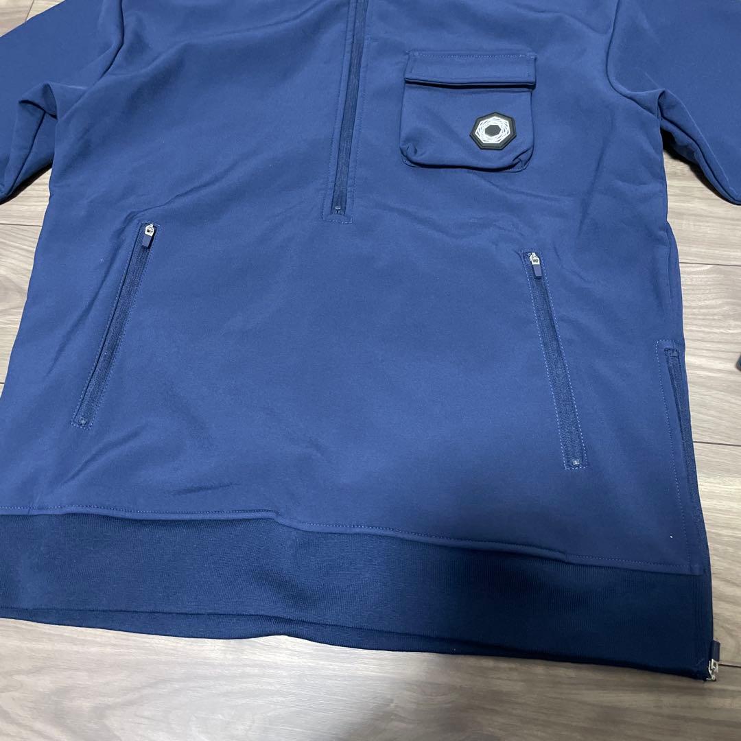 新品 GIORNO SEVEN 上下 M ネイビー 2WAY ジャケット 袖脱着