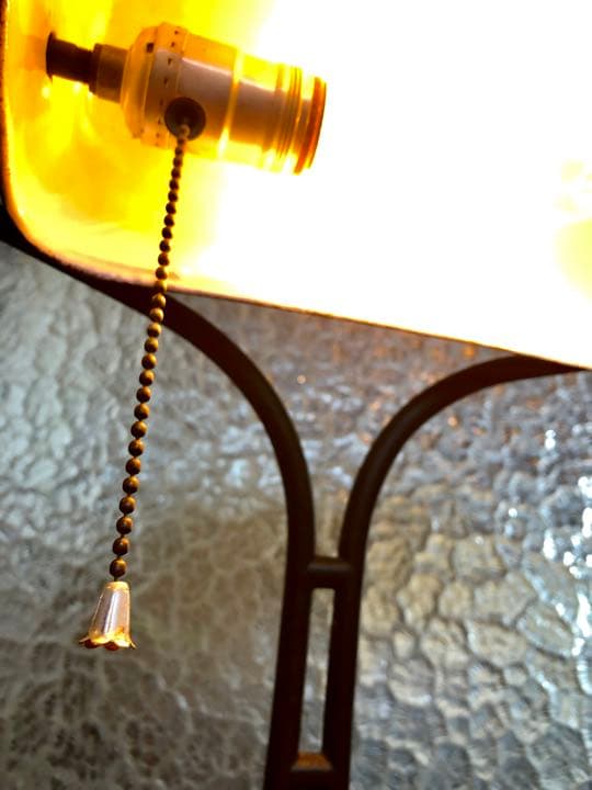 ヴィンテージランプ ホーロー シェード デスクランプ 卓上照明 バンカーズライト