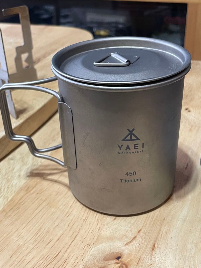 エアロプレスゴー　エスビット　アルコールストーブ　YAEI チタンマグセット