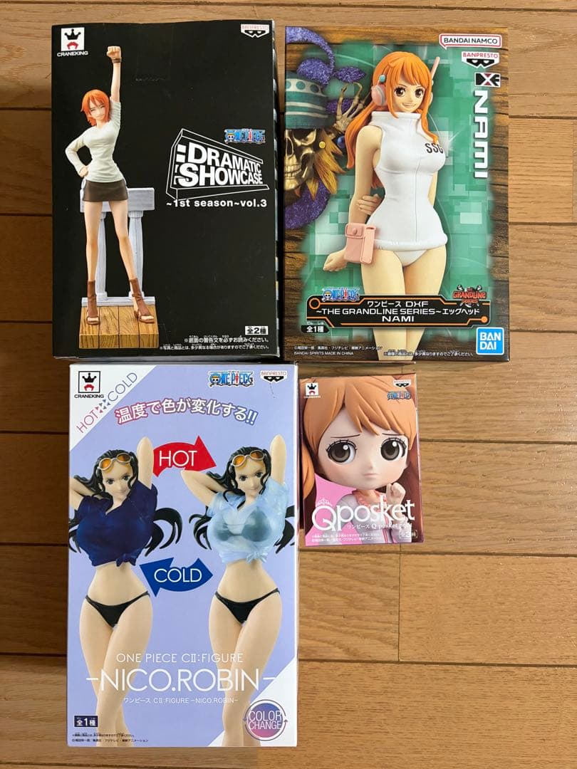 ワンピース　フィギュアまとめて（16箱）未開封品 ハンコック、ナミ、ロビン