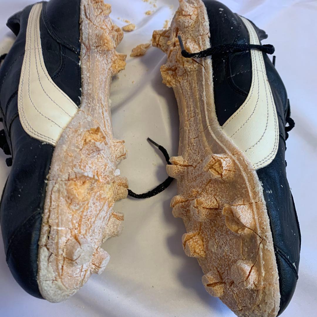 PUMA1980年代ベルトマイスター西ドイツ製新品未使用ジャンク品サイズ24cm