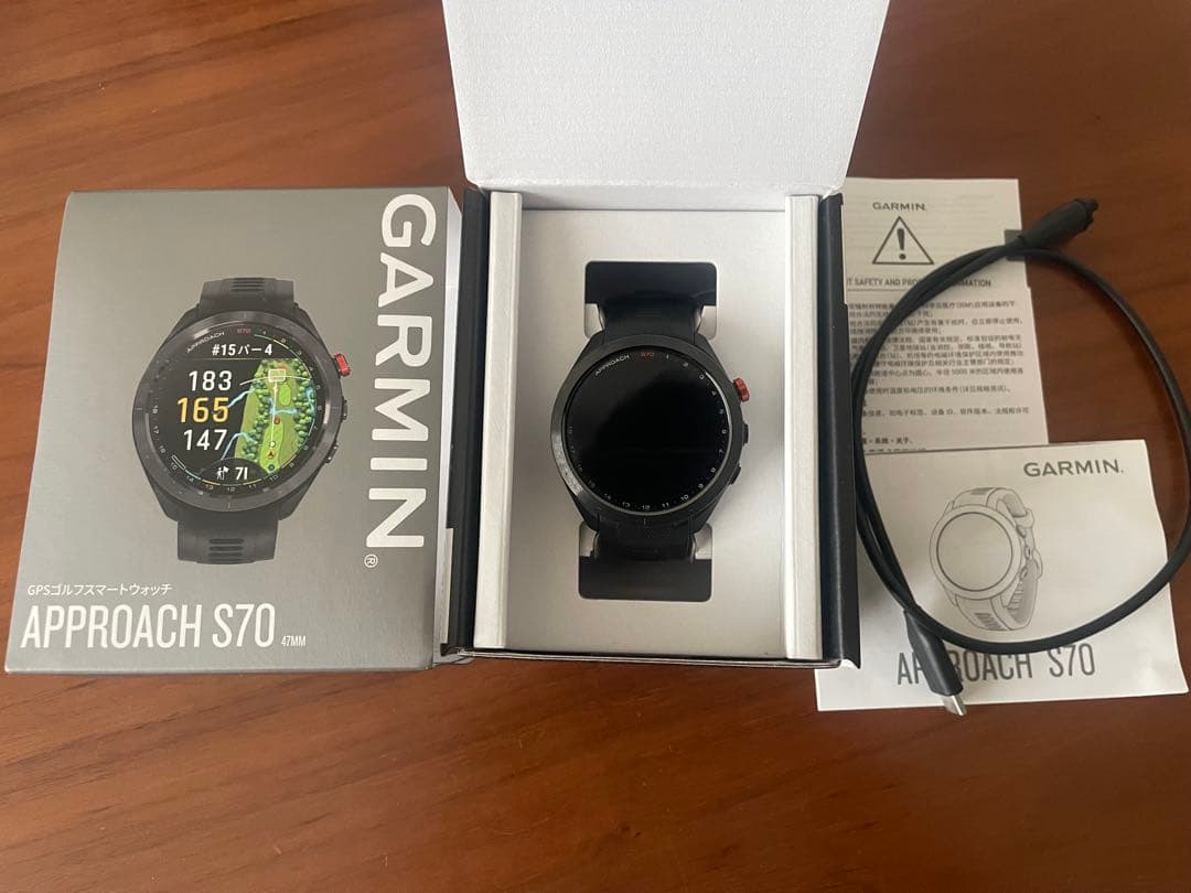 GARMIN APPROACH S70 ブラック GPSナビ