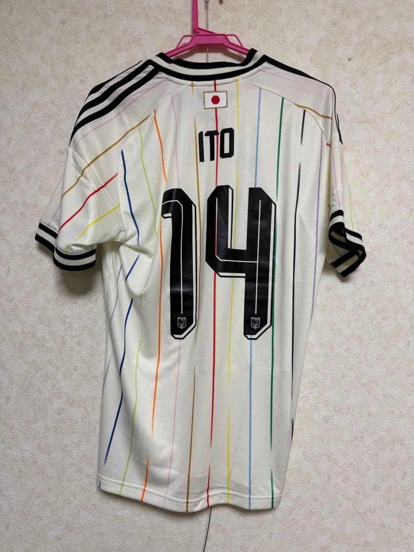 【正規品】adidas 2XL 日本代表 アウェイユニフォーム 伊東純也
