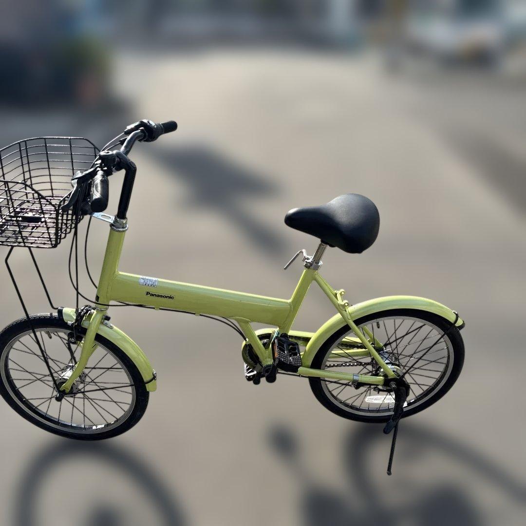 L26【大阪堺市/引取】中古 折りたたみ自転車 20インチ パナソニック