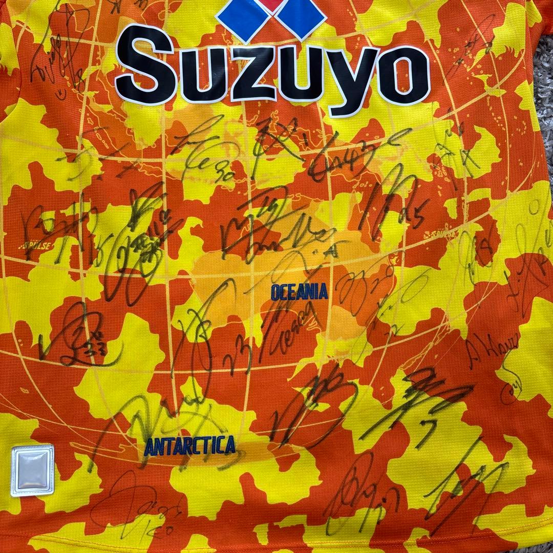 清水エスパルス サイン入りシャツ 25周年記念