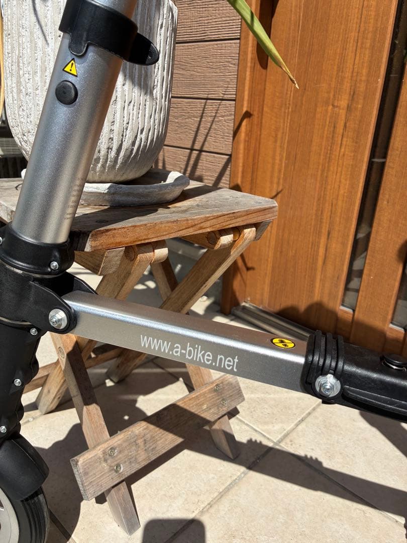 美品　A-bike City 日本正規品 エーバイクシティ 折りたたみ自転車