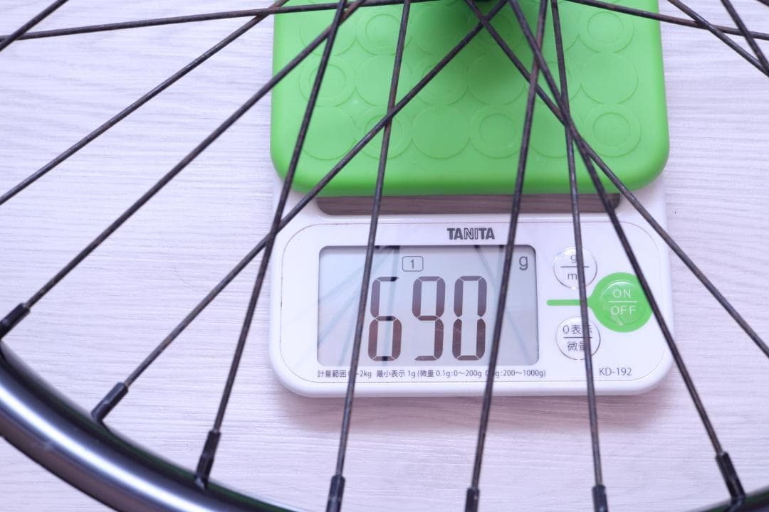 マツケン　BMX 完組フロントホイール 20インチ チタンシャフト 超軽量