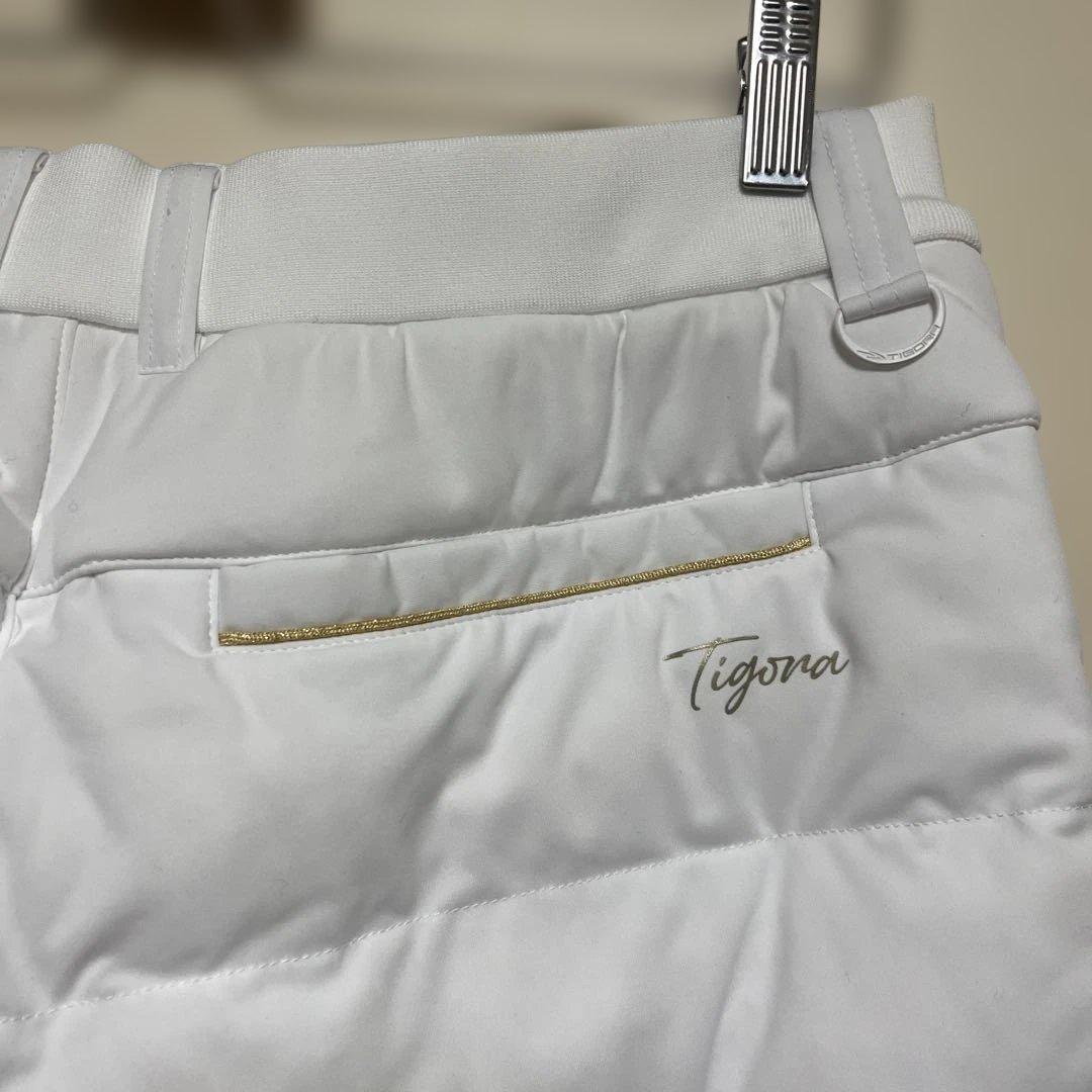 Tigora ホワイト キルティングパンツ