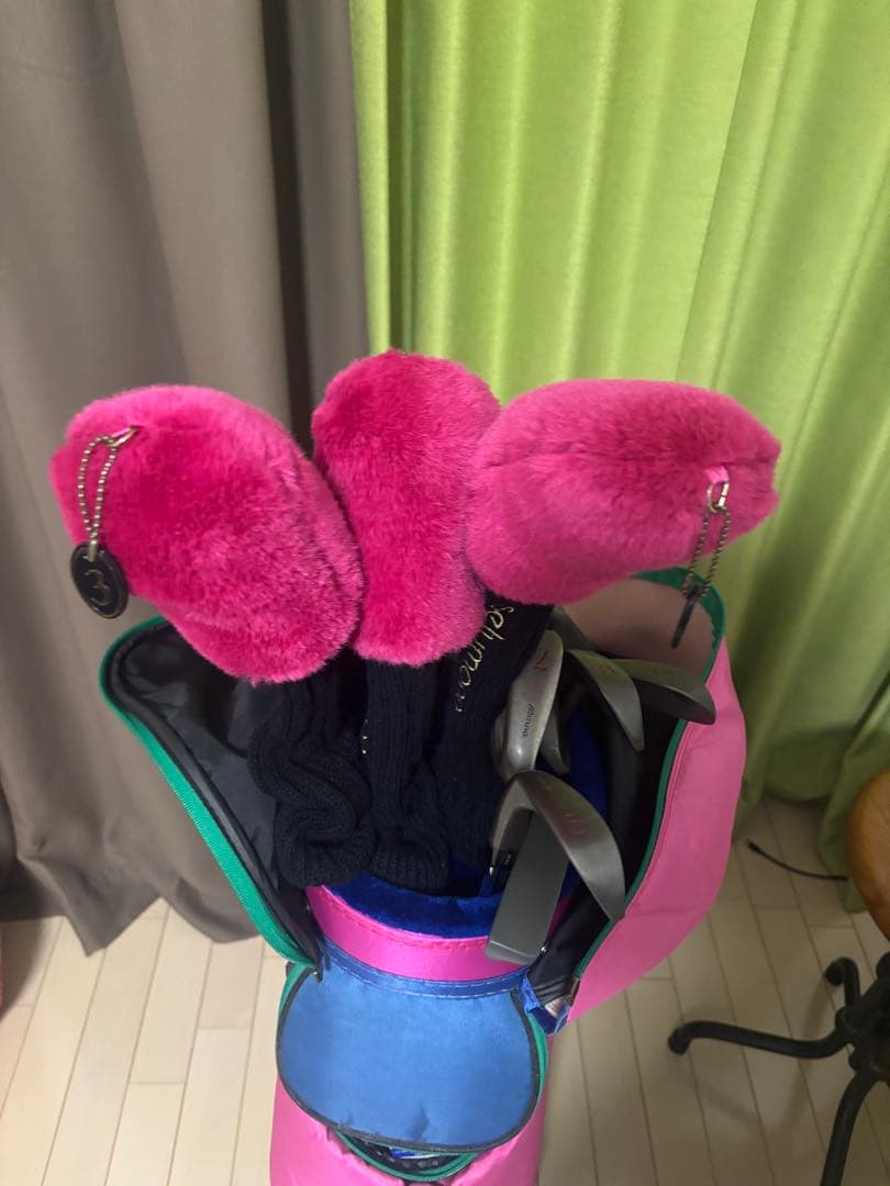 レディースゴルフクラブセット ピンク（MIZUNO）