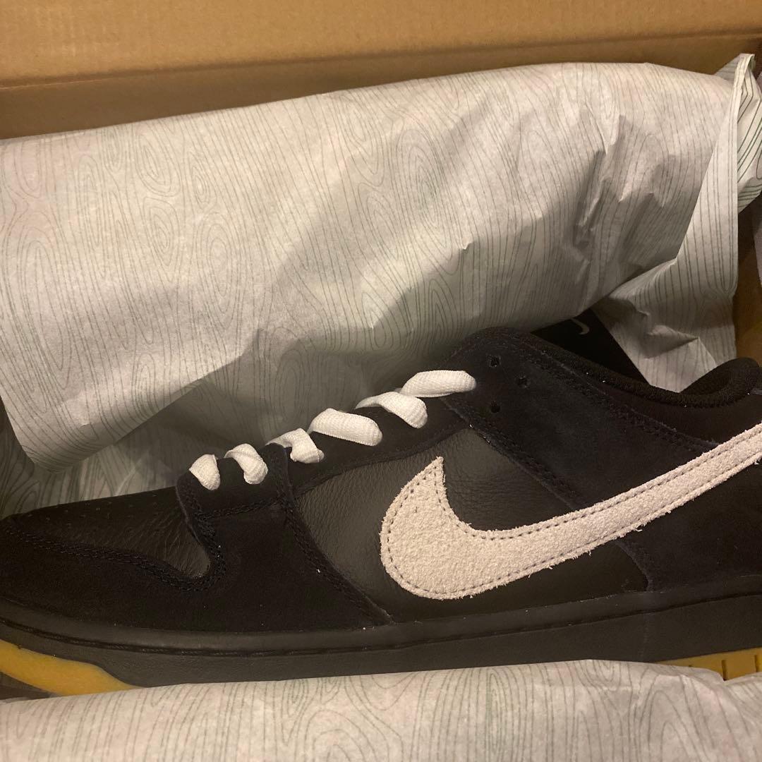 スケートボード Nike SB Dunk Low Pro \"Black/White\"
