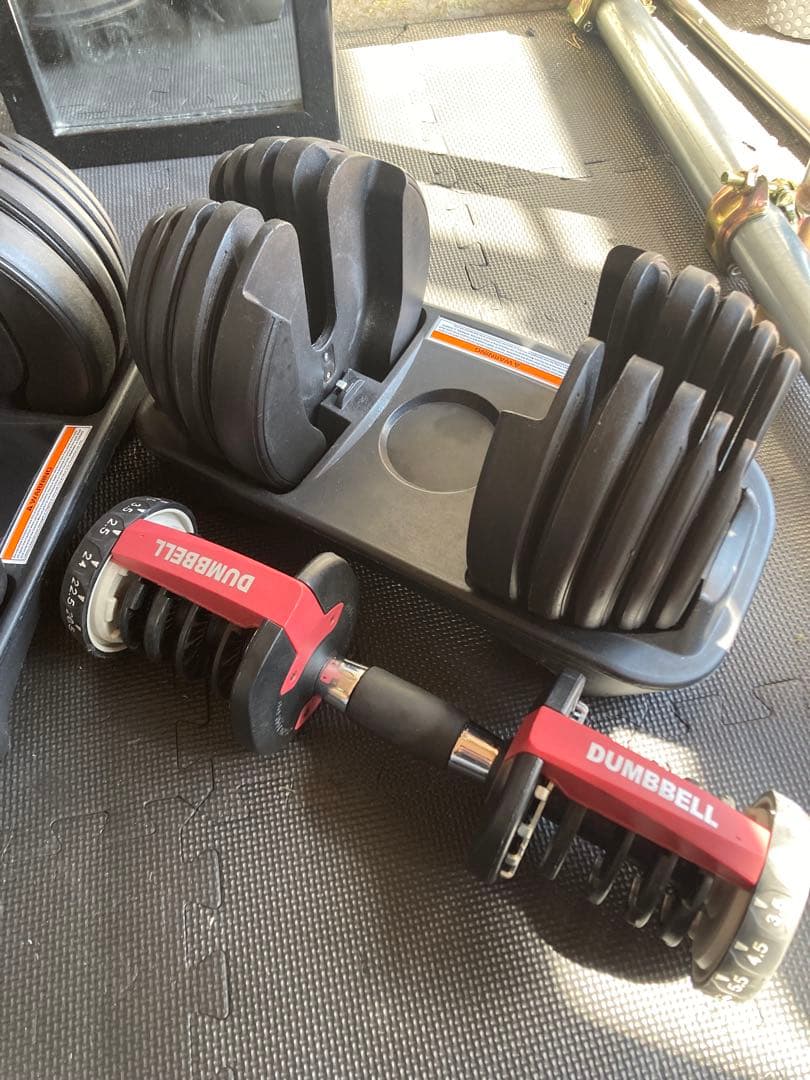 ① DUMBBELL 可変式 ダンベル2.5 - 24㎏