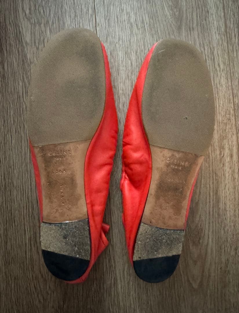 バレエ CELINE Soft Ballerina RED
