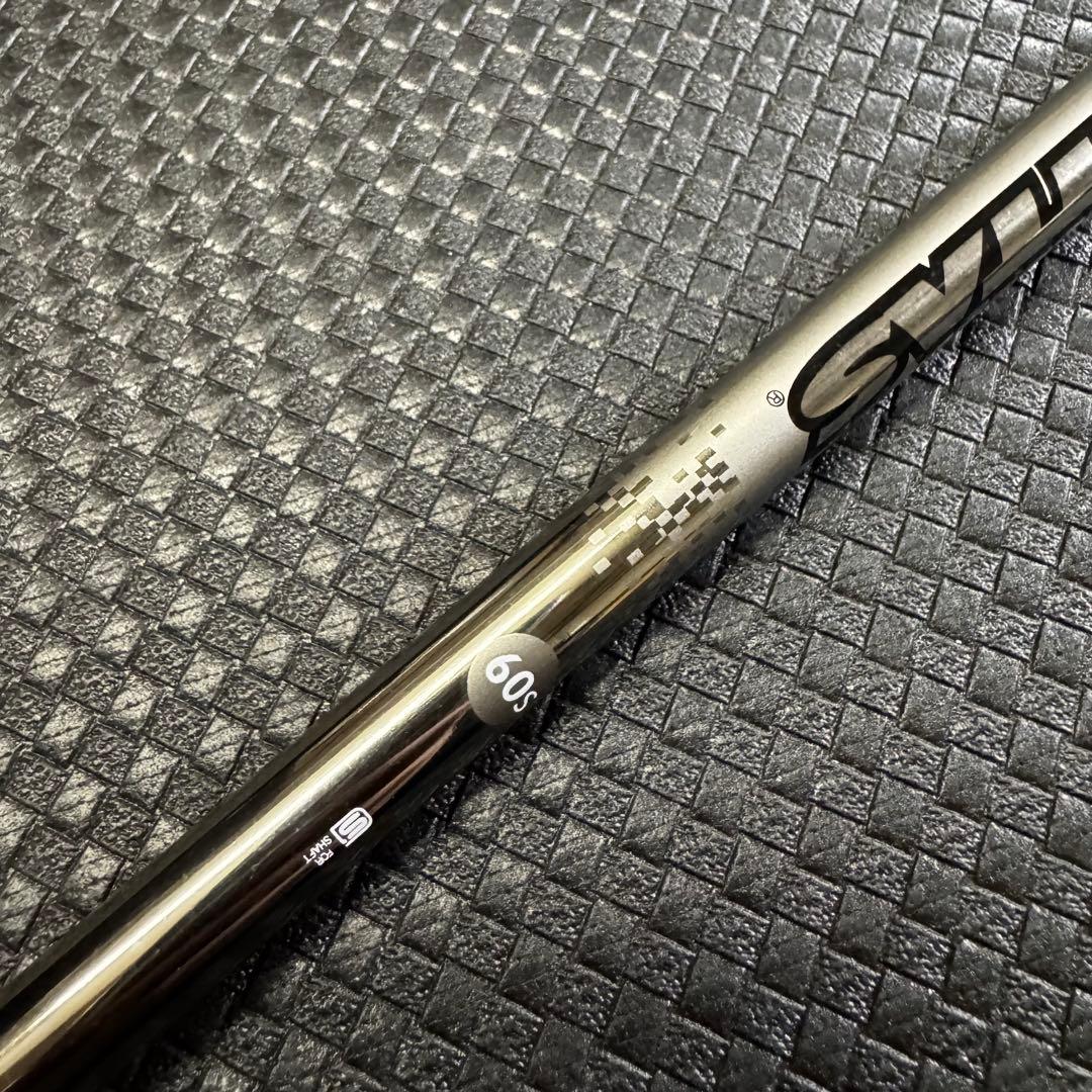 PINGハイブリッドにATTAS 60S 6U用 スリーブ付シャフト アッタス