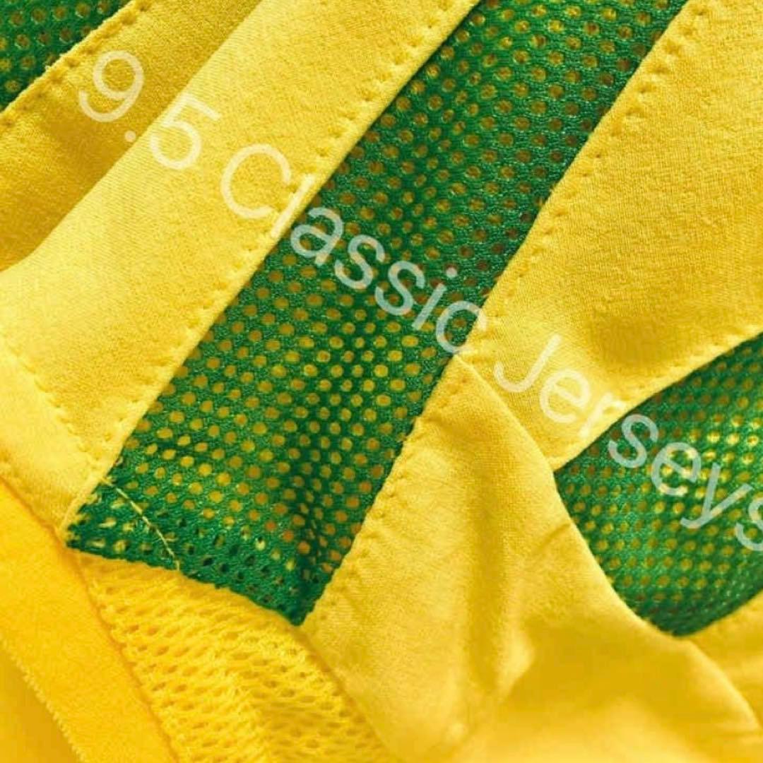 ブラジル代表 2002 ホーム ユニフォーム 長袖 選手仕様