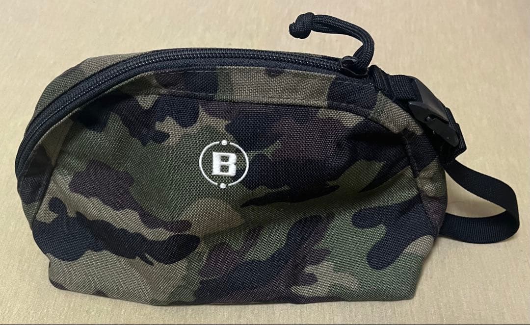 BRIEFING GOLF ブリーフィングゴルフ カモフラ柄　ラウンドポーチ