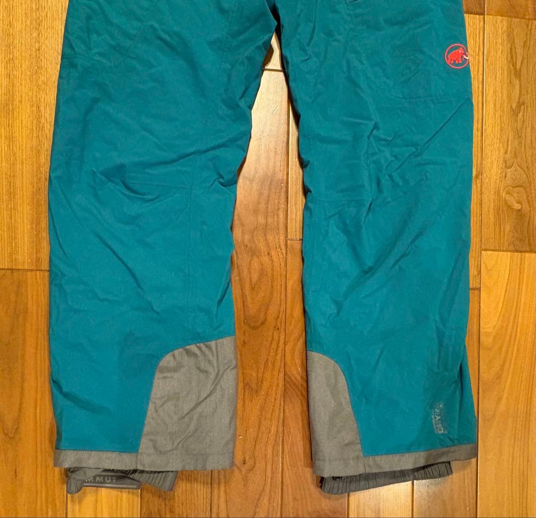 MAMMUT スノーボード・スキーパンツ ターコイズ 男性用