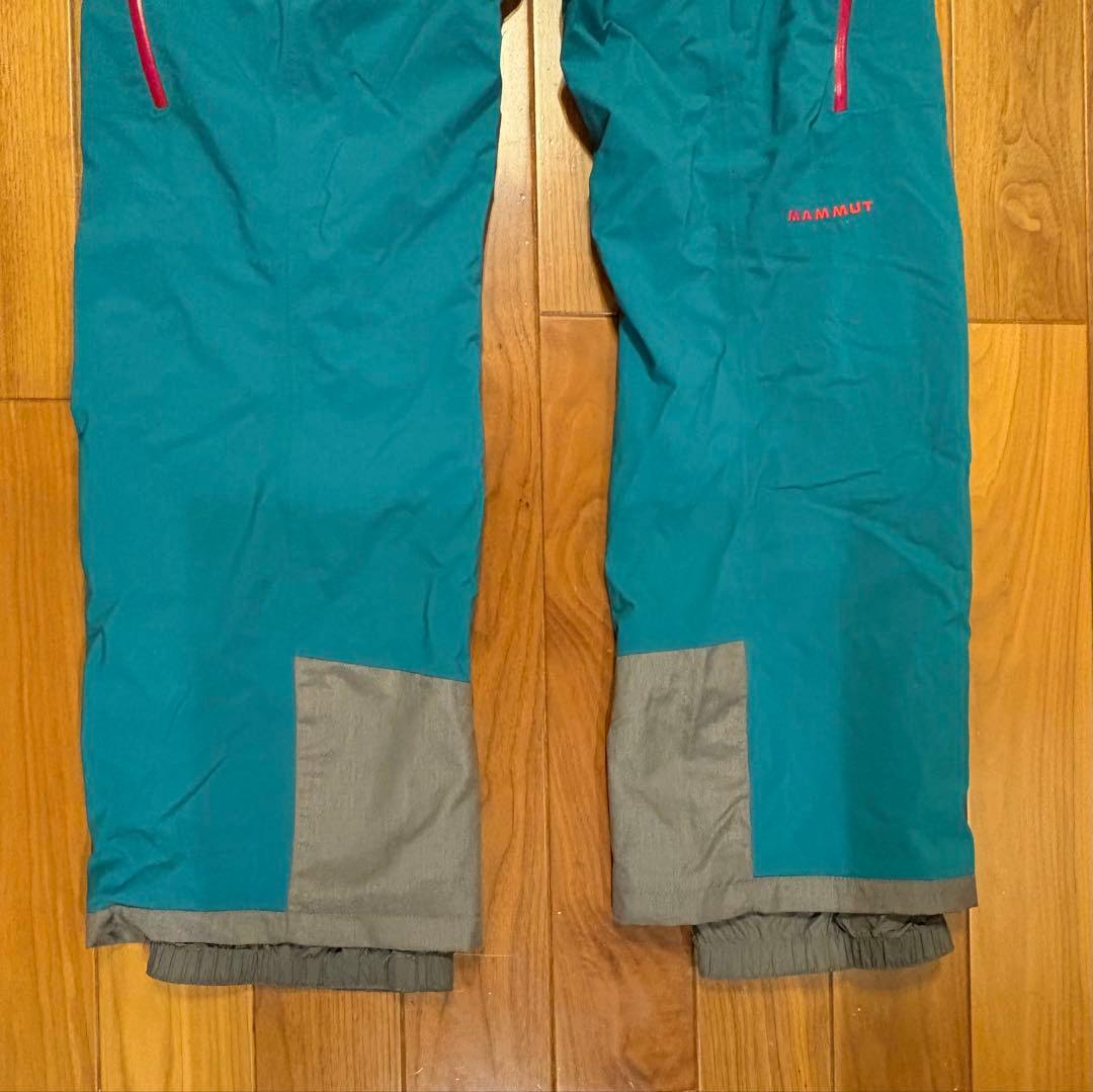MAMMUT スノーボード・スキーパンツ ターコイズ 男性用