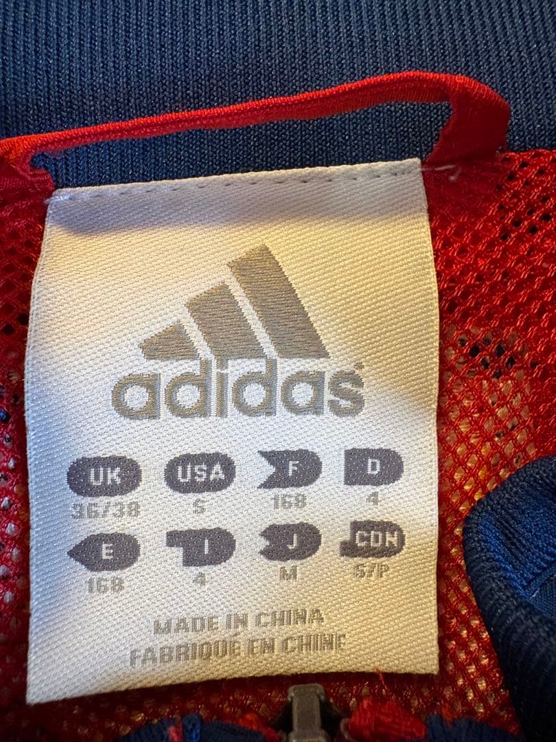 adidas スペイン代表 ウインドブレーカー 上下セット