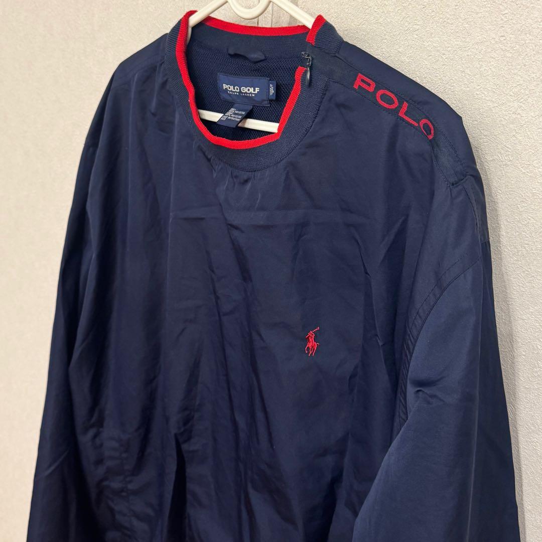 s*o様 POLO GOLF ナイロンプルオーバージャケット L（XL）ラルフロ