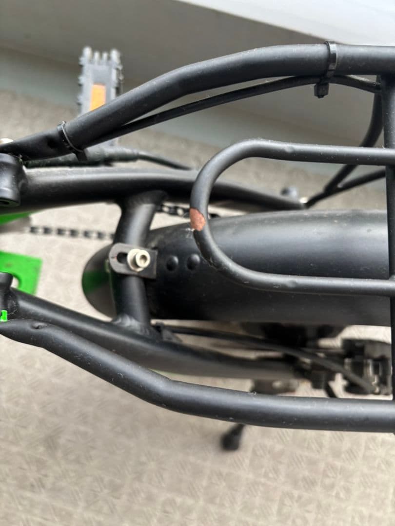 【ジャンク品】折りたたみ電動アシスト自転車