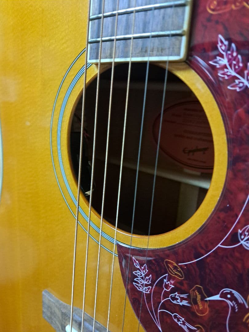 極上！Epiphone ハミングバードマスタービルド　アコギ