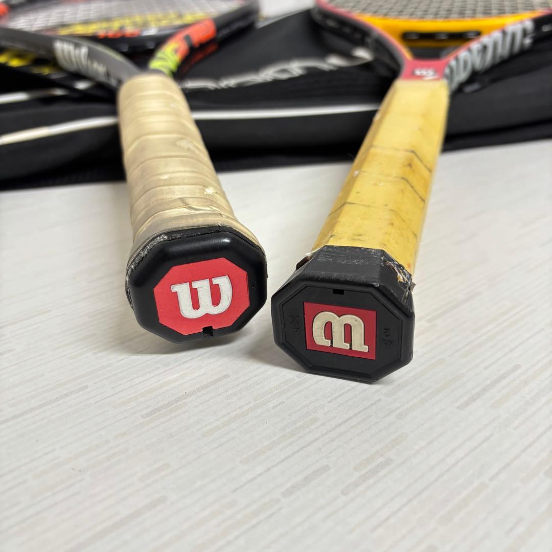 Wilson BURN 100s ncode nps 95 硬式テニスラケット