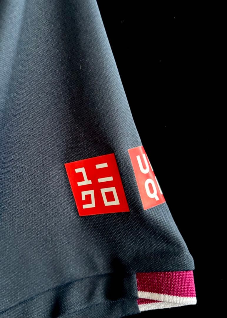 美品！UNIQLO フェデラー '20全豪(M) ユニクロ テニスウェア 錦織圭