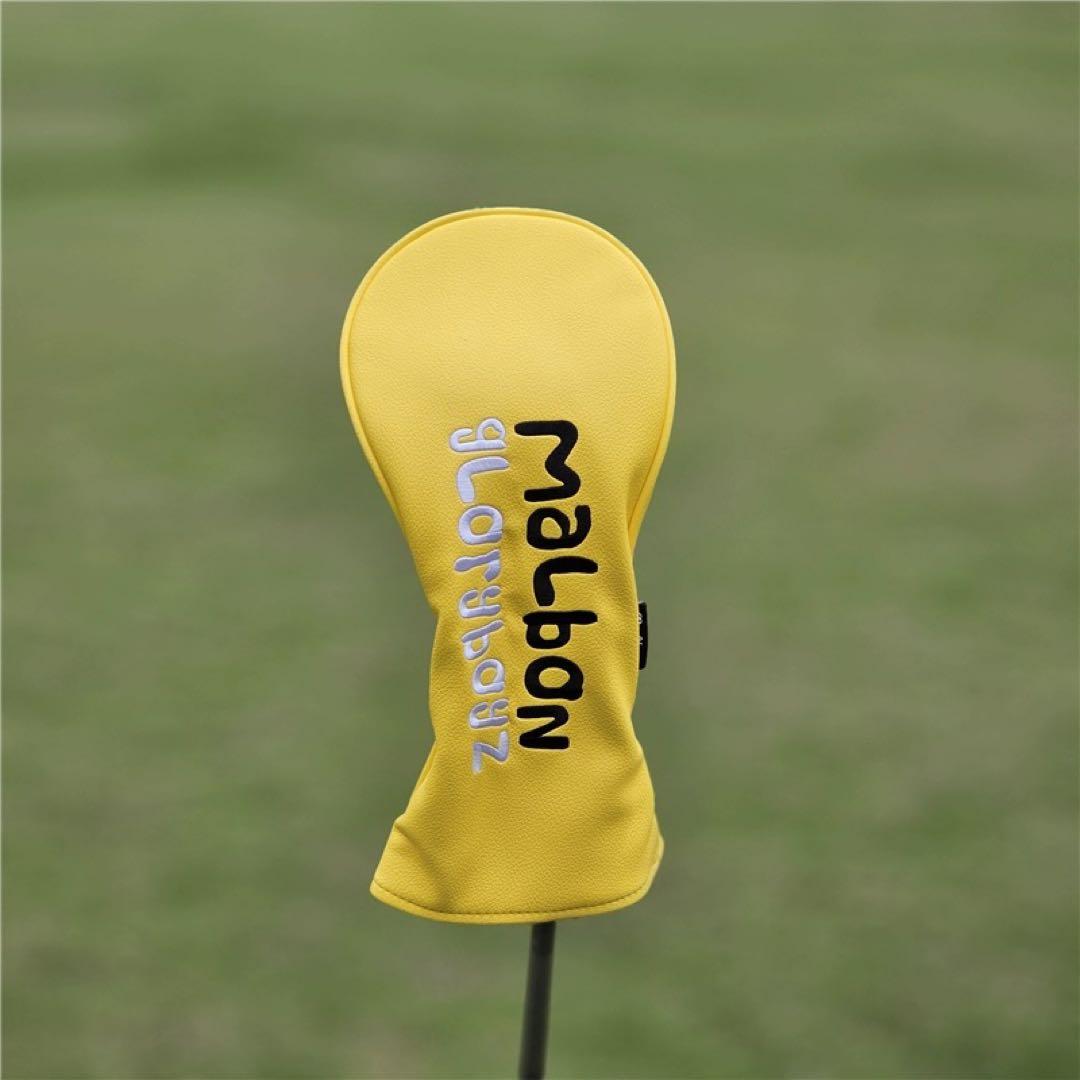 【シーズン新製品3点セット】ひまわりMalbon Golfマルボンゴルフカバー