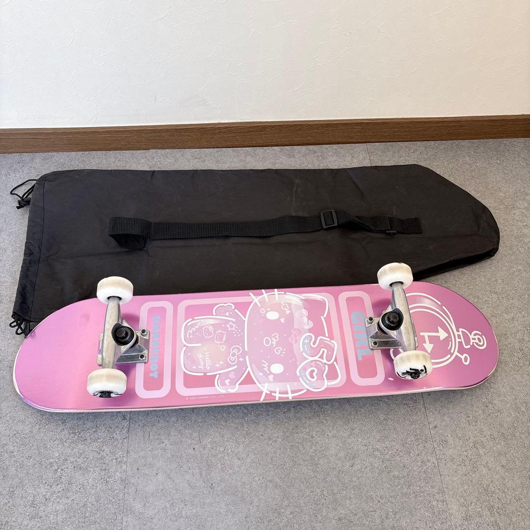 GIRL ガール　スケボー　トレーニング　スポーツ　サンリオ　ハローキティ　美品