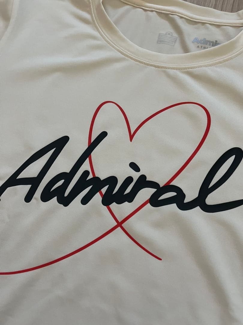 Admiral ハートライン Tシャツ ウィンザーオリジナル L