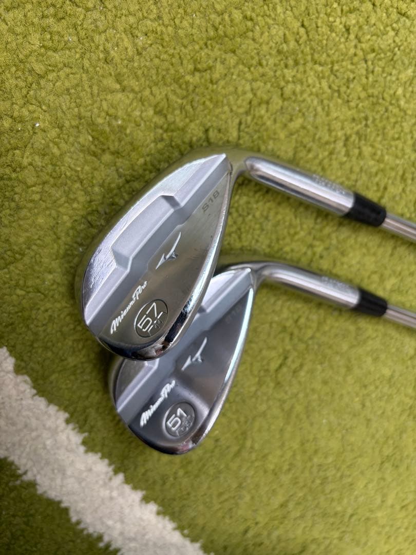 ミズノプロ ウェッジ51° 57° S-18 KBS Tour120