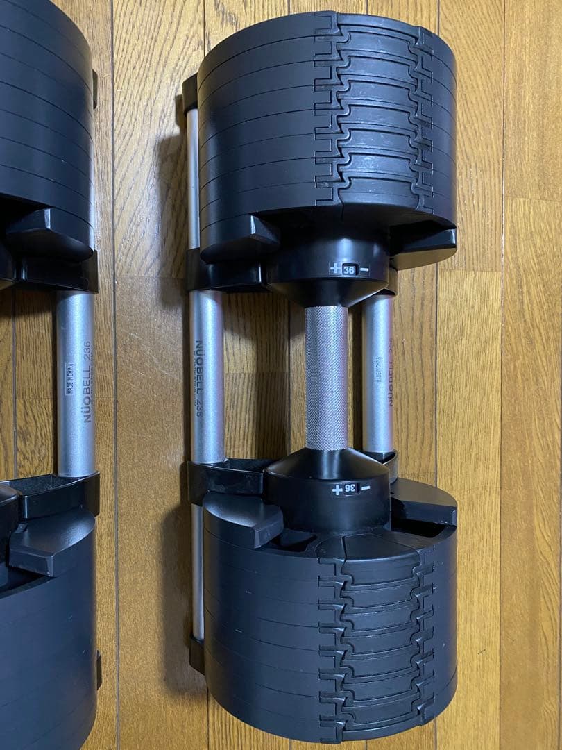 ダンベル フレックスベル2kg刻み 36kg可変式ダンベル　筋トレ【① / ②】