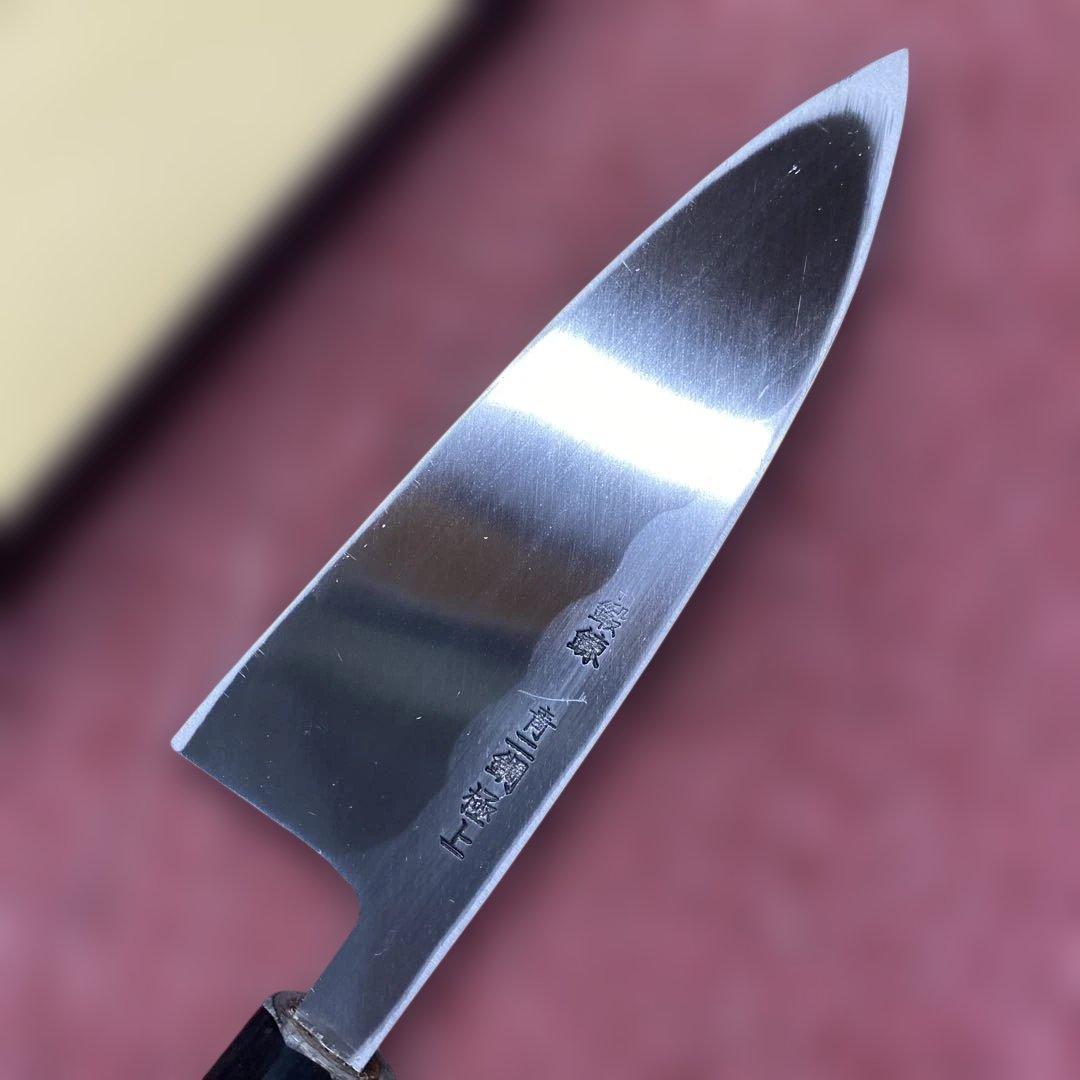 青二鋼　出刃包丁　150㎜ 5寸