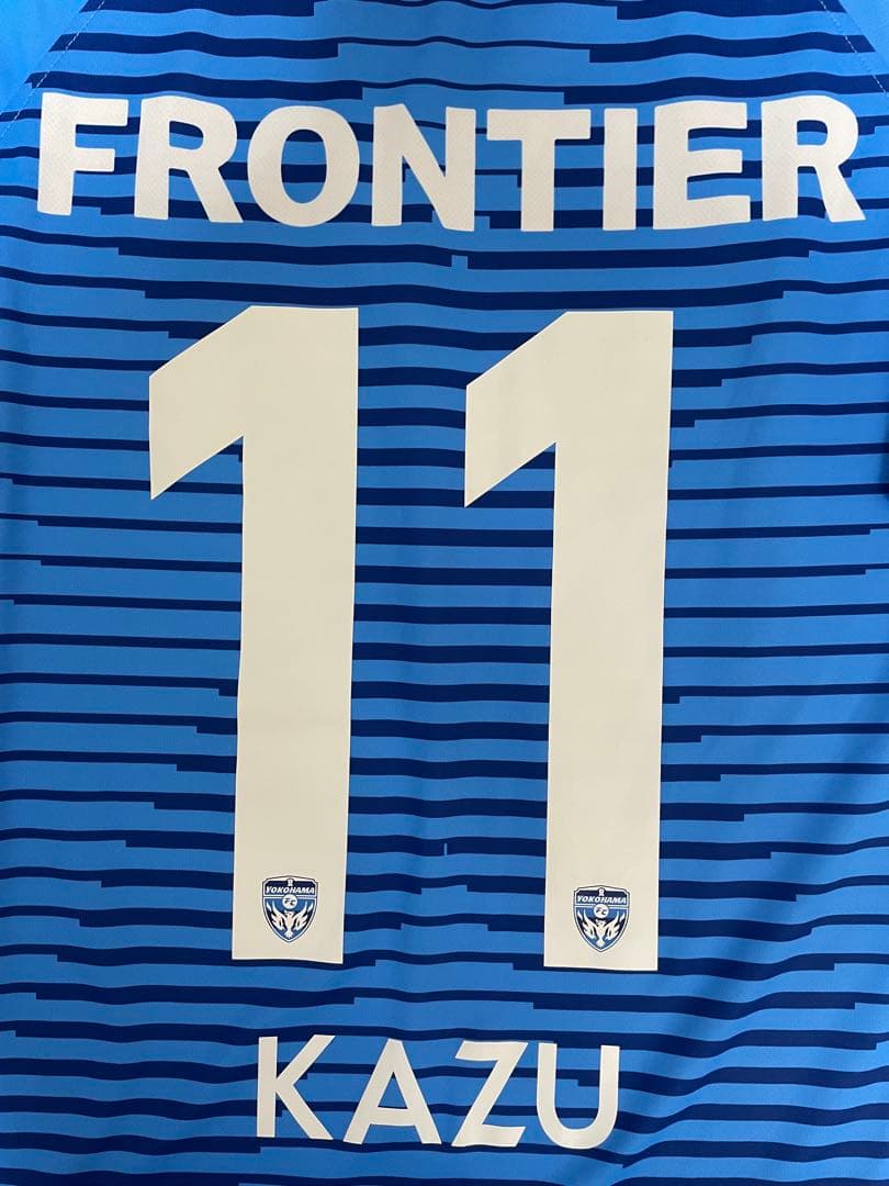 横浜FC　三浦知良　ユニフォーム　20/21ホーム　KAZU カズ