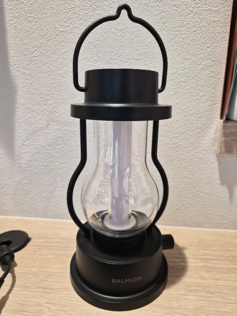 バルミューダ ザ・ランタン ブラック LED&アンドナット ランタンケース