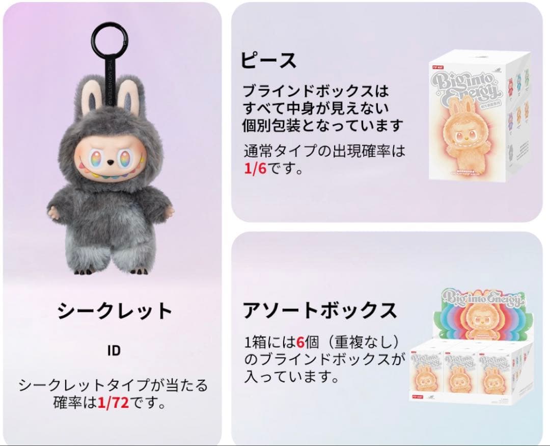 新品未開封POPMARTLABUBUポップマートラブブシークレットID