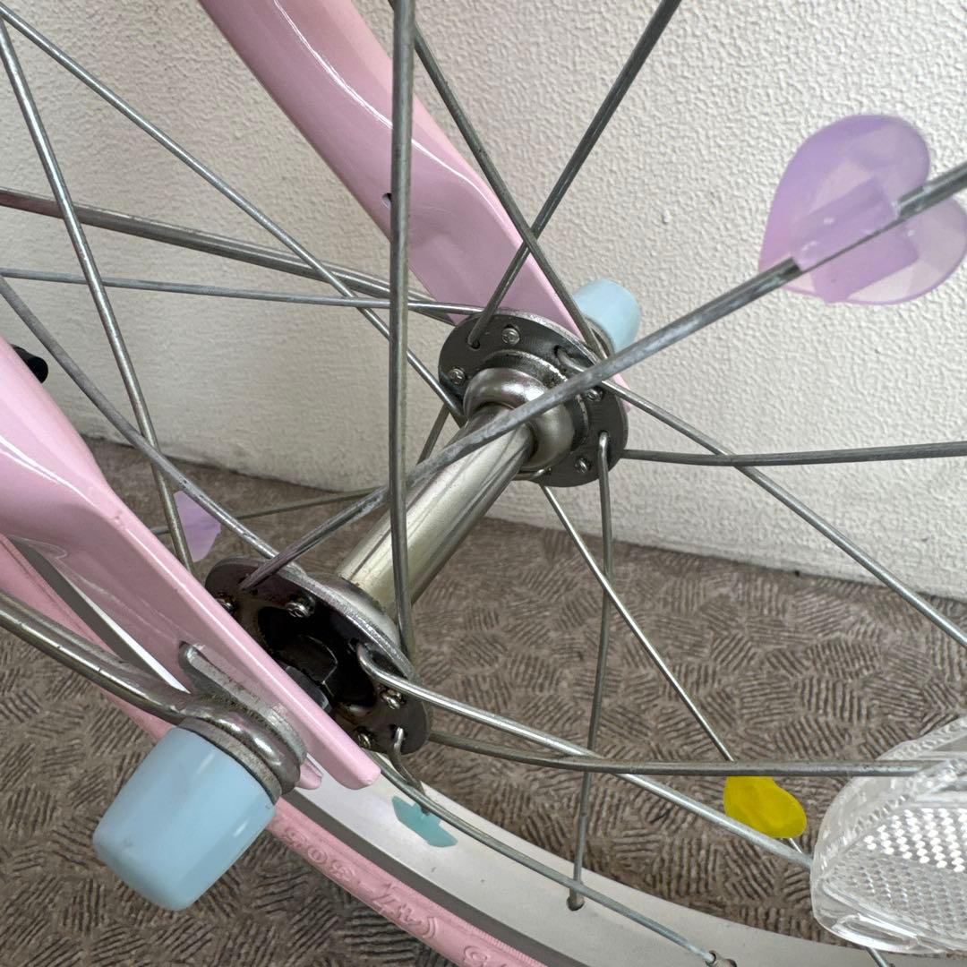 【室内保管】16インチ ides ディズニープリンセス 自転車 【直接引渡】